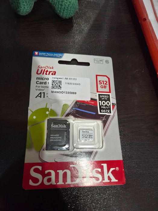 micro SD card  512Gb SanDisk HIGH ENDURANNCE