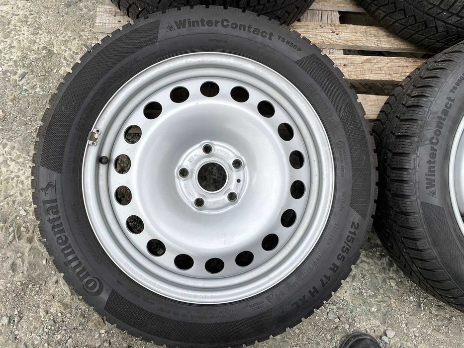 17 Джанти 5х112 Volkswagen Caddy Ford 6,5J et49 Continental 215/55/17