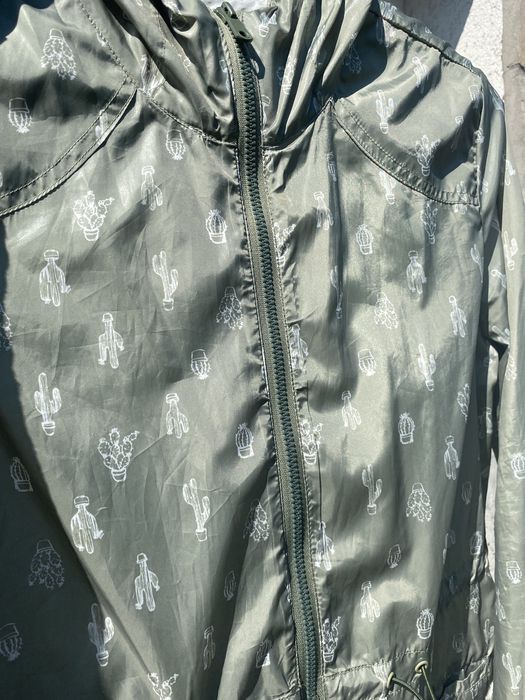 Pelerina/fas/ jacheta subtire kaki cu cactus