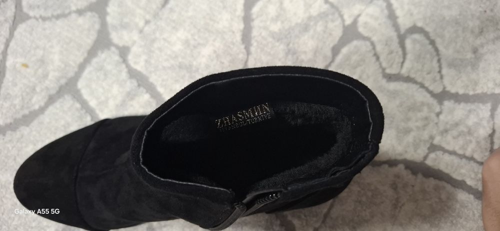 Айоллар сапоги замшевые