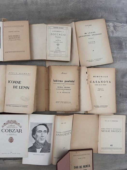 Lot 18 Carti vechi de colectie