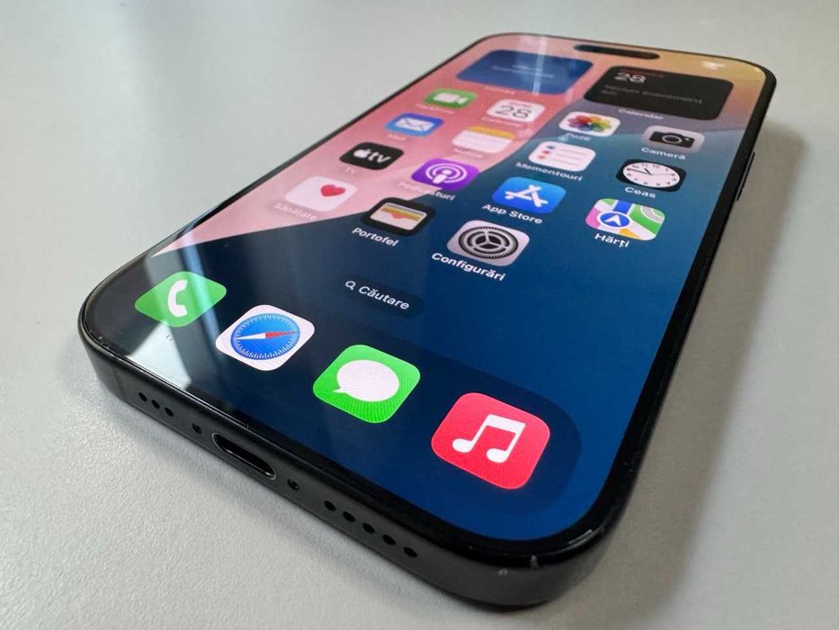  Apple / iPhone 16 Pro 128 Gb / Black / 91% Acumulator