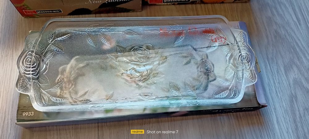 Комплект стъклени сервизи 13 части