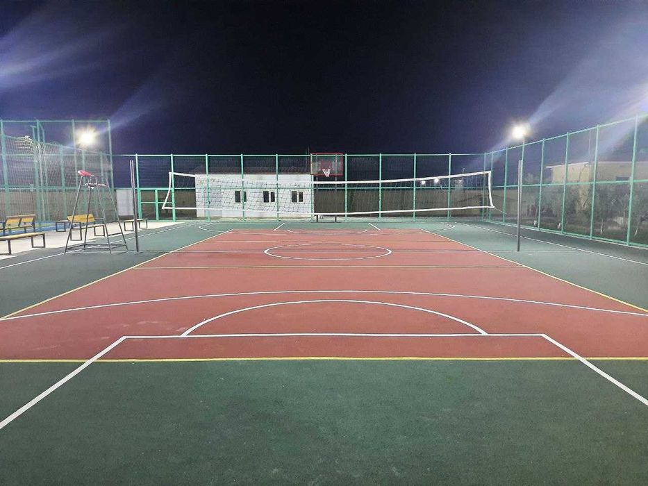 Резиновое покрытие, Нокис, Каракалпакстан
