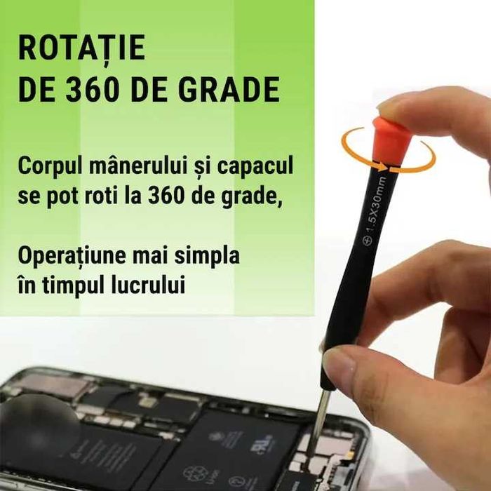 Комплект финни отвертки Digital One SP00978, 8бр за ремонт на телефони