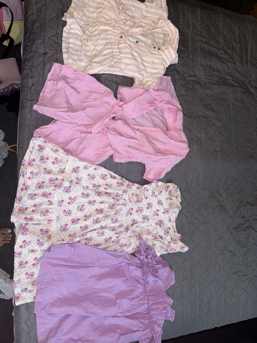 Лот летни дрехи и дандали 116 р 30-31н