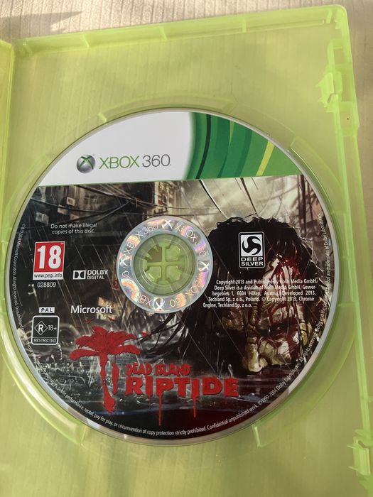 Комплект оригинальных дисков Xbox 360 и ps4
