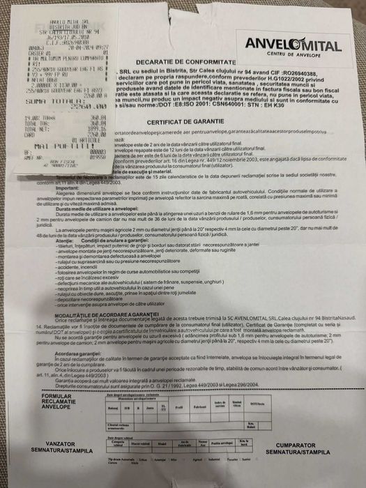 Vând 2 anvelope GoodYear Asymmetric 3-255/40R18 99Y runflat DOT 4623