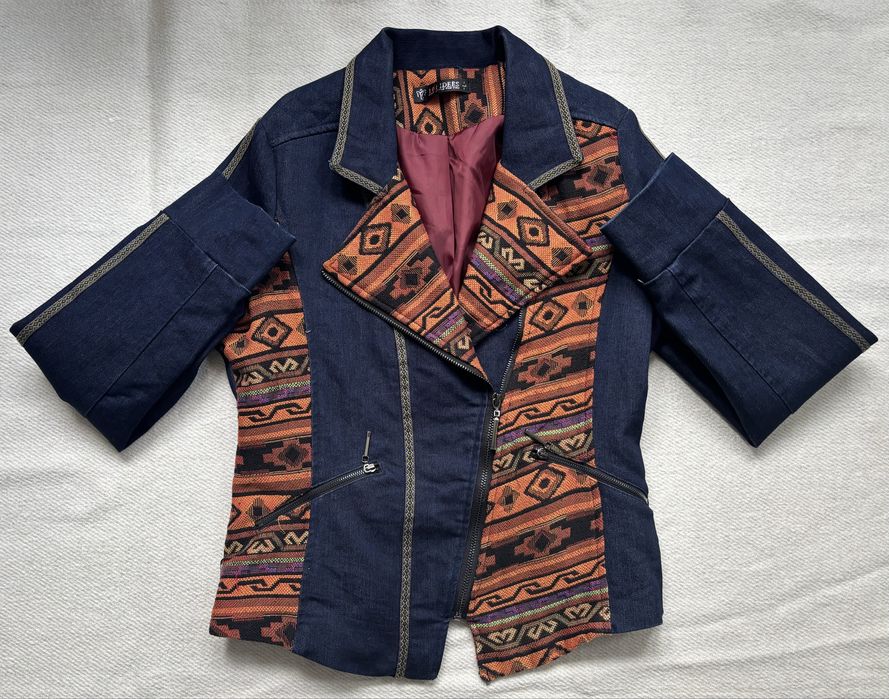 Дамско дънково яке, размер M/L