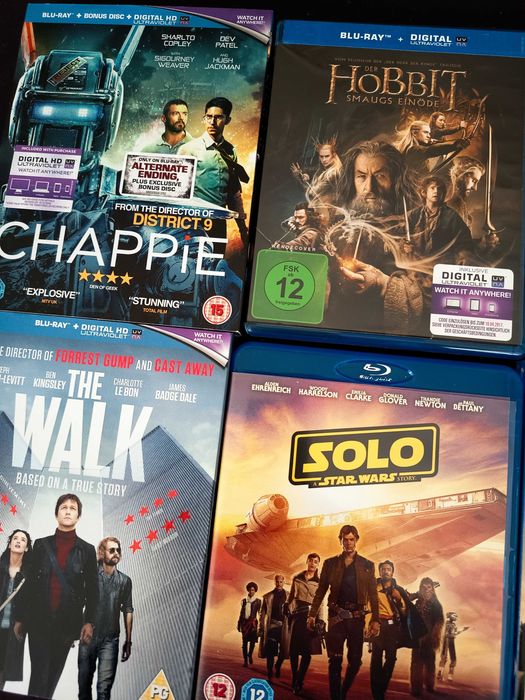 Lot 10 Filme Bluray in stare foarte buna