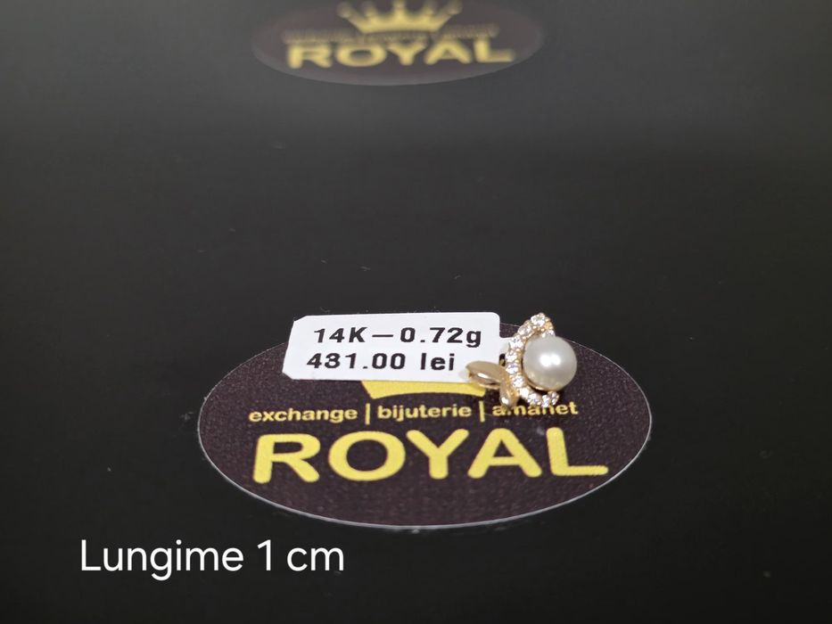 Bijuteria Royal: Pandantiv aur 14k/0.72 gr