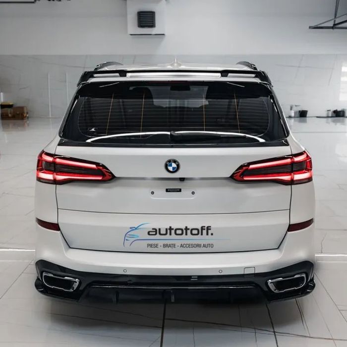 Pachet prelungiri Aero compatibil cu BMW X5 G05 (2018-2022) M-Tech Piano Black Design