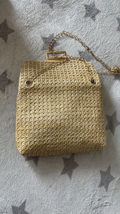 Сламена дамска чанта нова