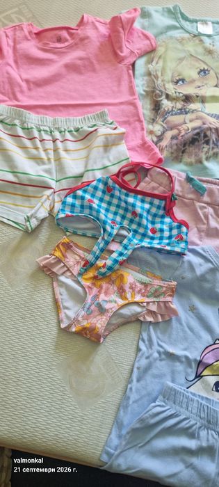 Летни дрешки за момичи