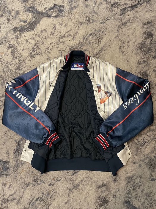 Винтажный бомбер new york yankees