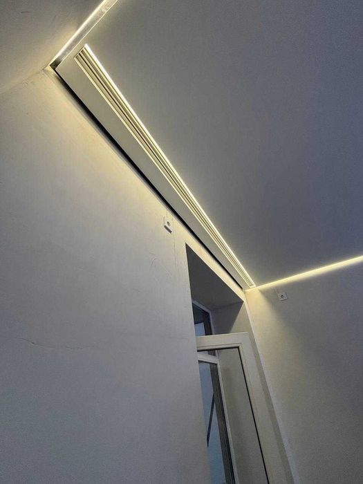 Натяжные потолки под ключ