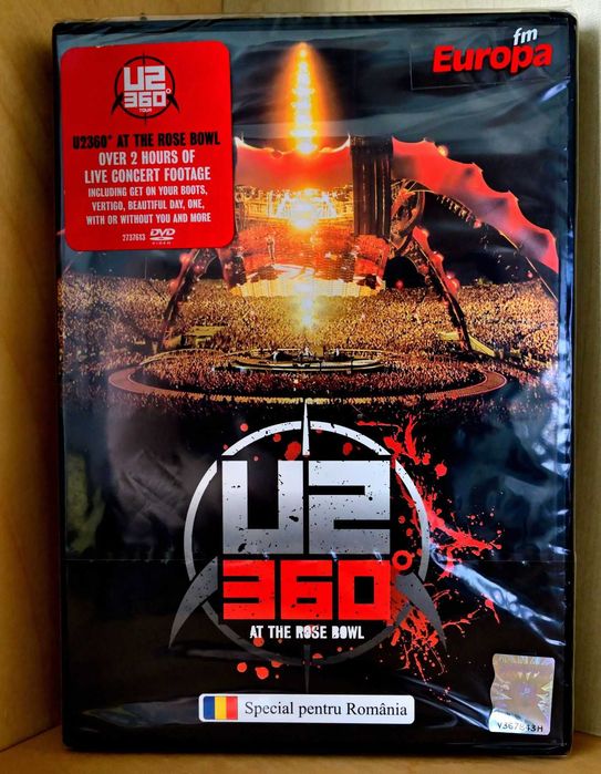 U2-360 Live At The Rose Bowl-2DVD 2009 Classic Rock