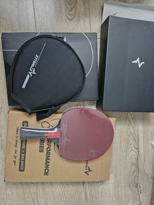 Paletă tenis de masă carbon 7 straturi, speed, edge, balance