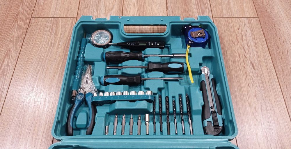 Чисто нов! Винтоверт Makita 36V, 2 батерии и куфарче с инструменти