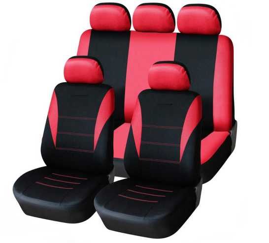 Универсална тапицерия за автомобил от плат Пълен комплект