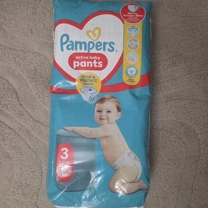 Pampers pants 3 размер, 56 броя