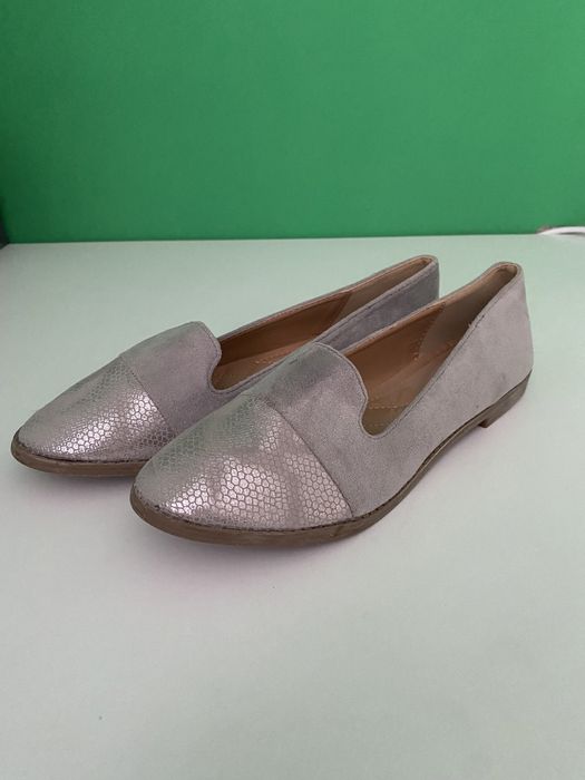 Balerini gri pentru femei