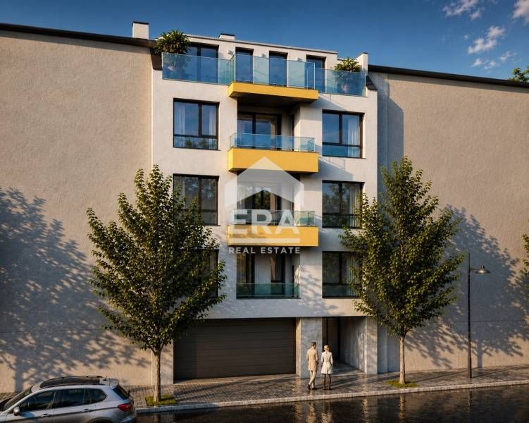 Просторен двустаен апартамент в нова сграда в централната част на гр.
