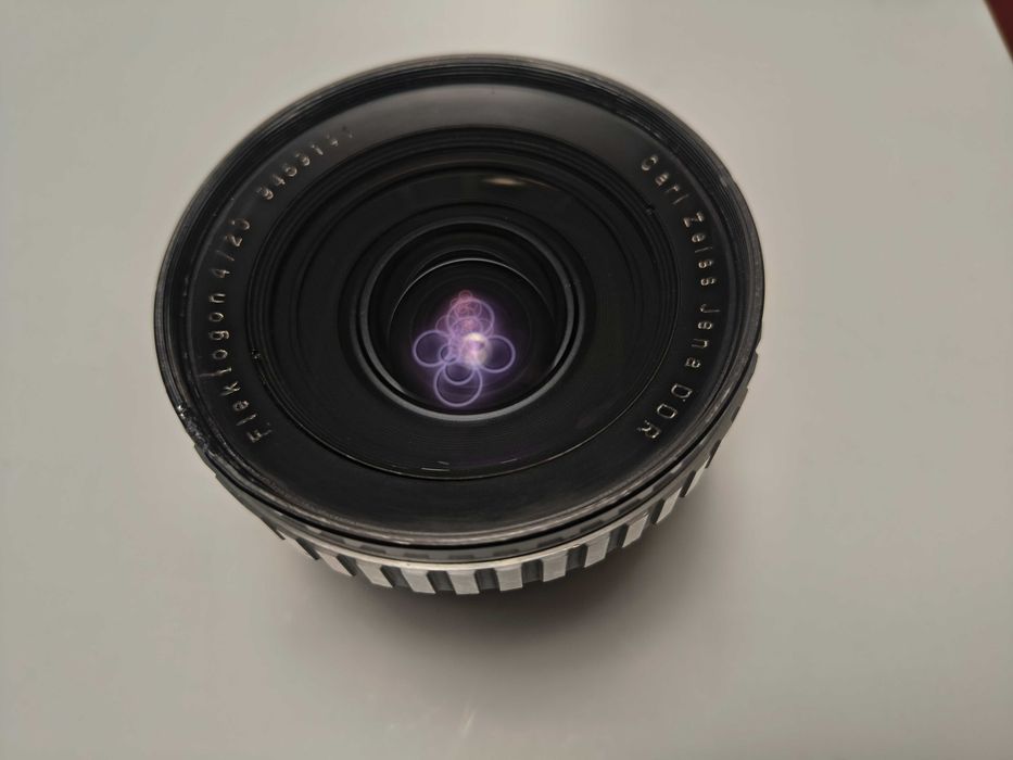 Obiectiv foto manual wide Carl Zeiss Jena Flektogon 20mm f4-zebra-m42