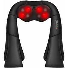 Нов Смарт 6Д Шиацу Масажор 4 Бутона за Гръб със Затопляне и Масаж With