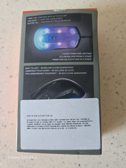 De vânzare mouse Steelseries Rival 3 în  garanție!
