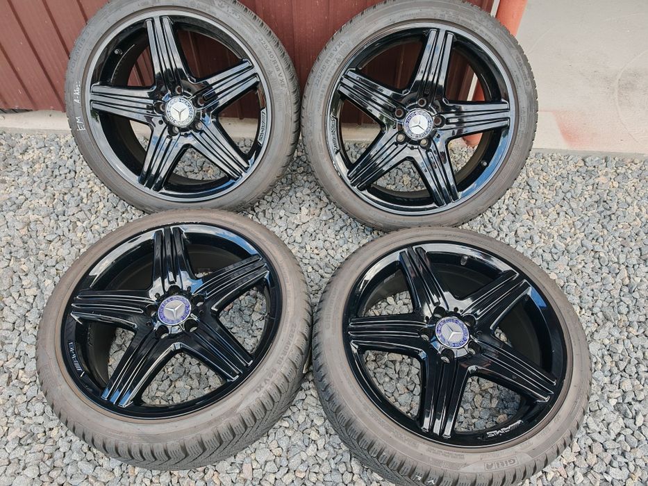 Jante originale Mercedes A B C E Class AMG 225 40R18 XL iarnă 2021