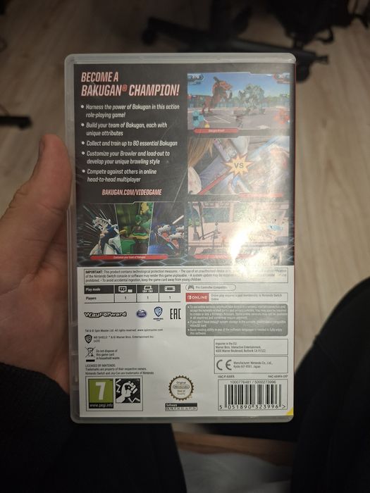 Игра бакуган за Nintendo switch