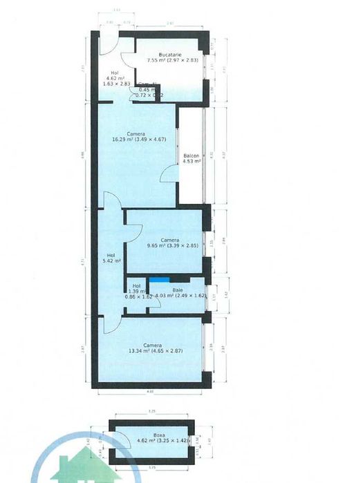 ANUNT PROPRIETAR - 3 camere zona Gh Lazar Etaj 2 - Timisoara