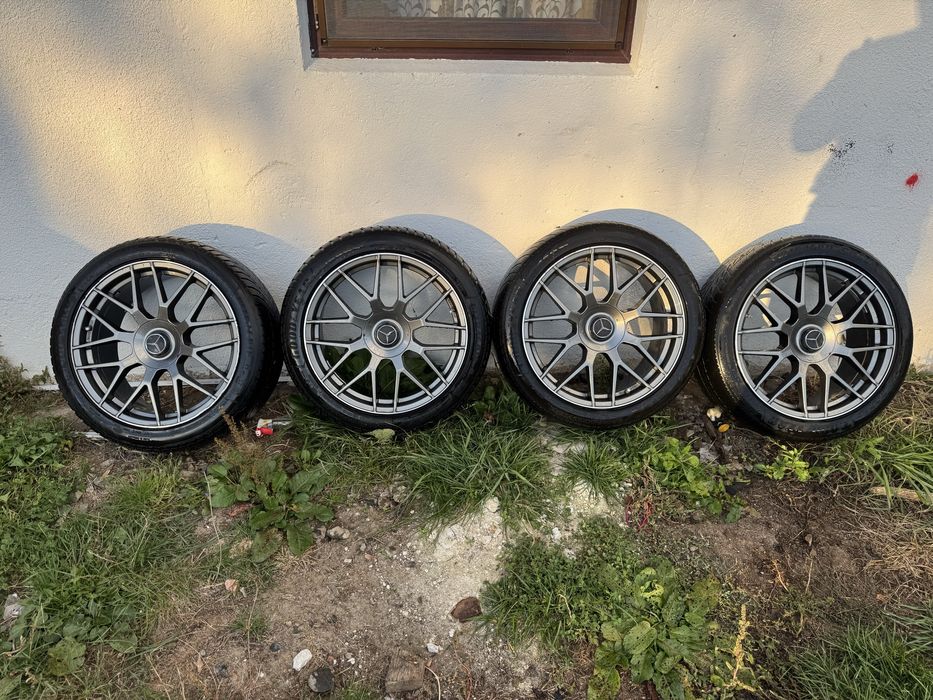Jante R19+ anvelope mercedes iarna cu center lock