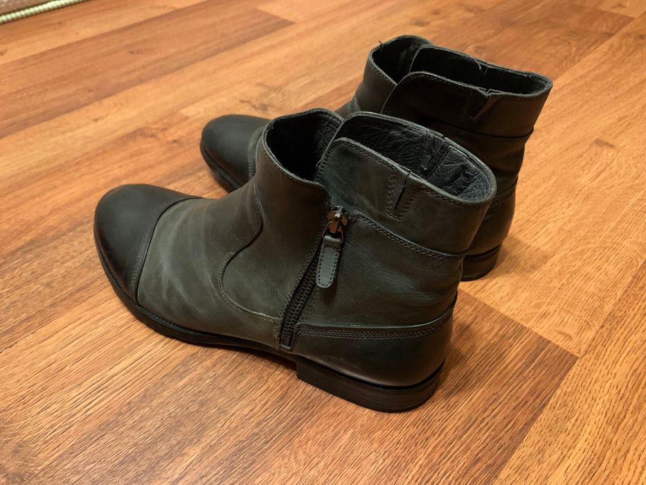 Cizme barbatesti din piele naturala