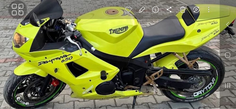 Daytona triumph 650cc