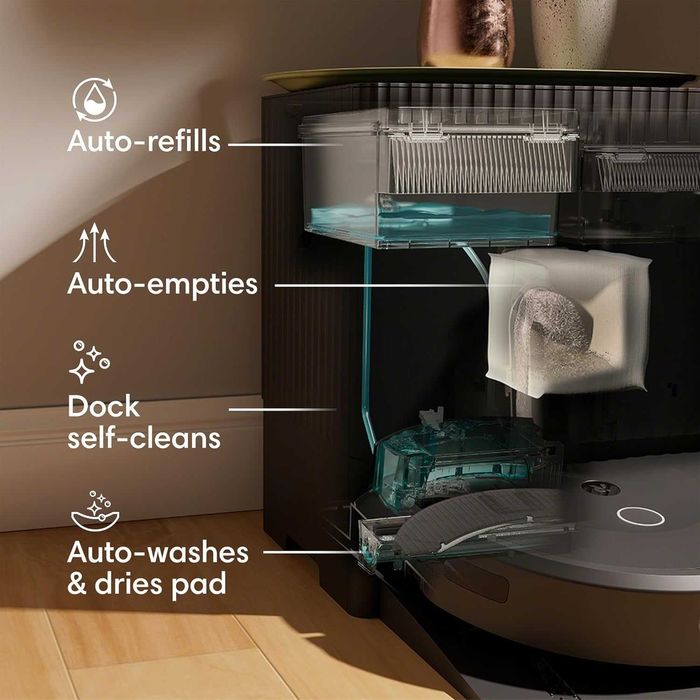 Прахосмукачка робот iRobot Roomba Combo 10 Max
