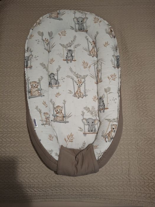 Бебешко гнездо  Happy Jungle Комплект от 5 части Comfort