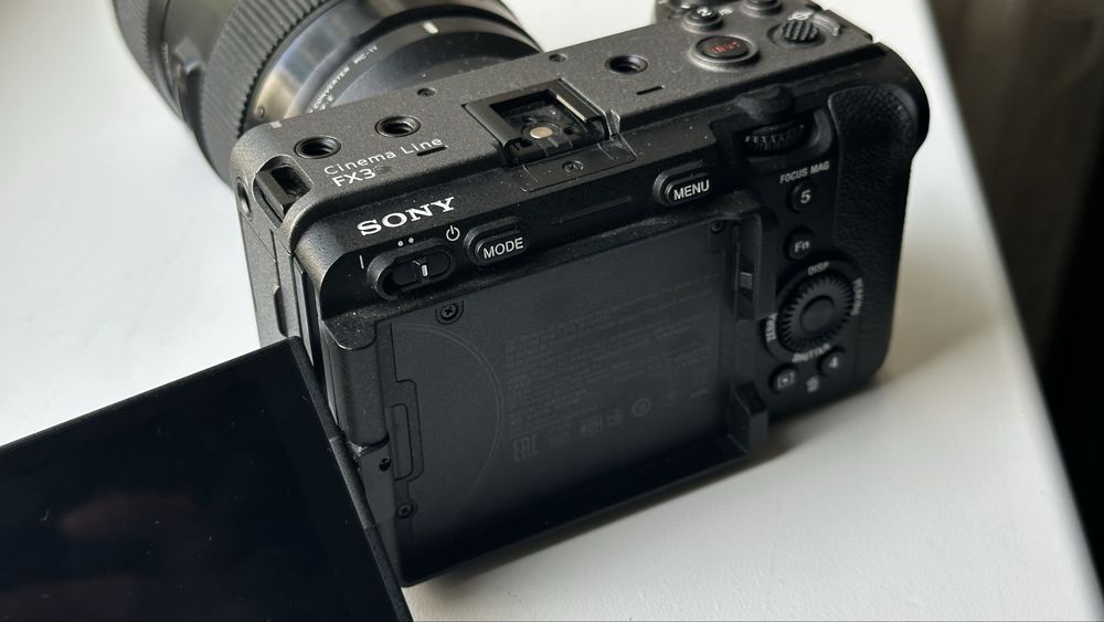 Sony fx30/512gb/sigma 18-35mm 1:1.8 DC