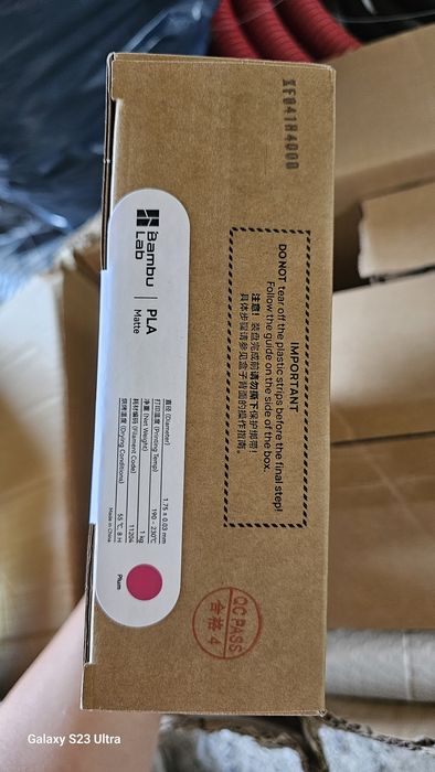 Filament bambu lab imprimanta 3D