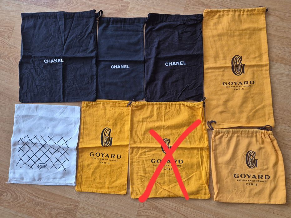 Противопрахови торбички  Dustbag Chanel Dior Hermes Gucci