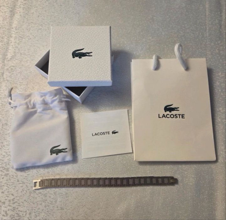 Vand bratara lacoste din otel inoxidabil