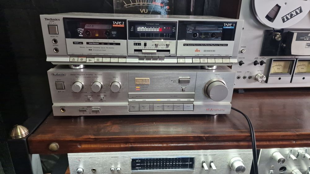 Amplificator Technics SU-V450 Deck Dublu Technics RS-B33W