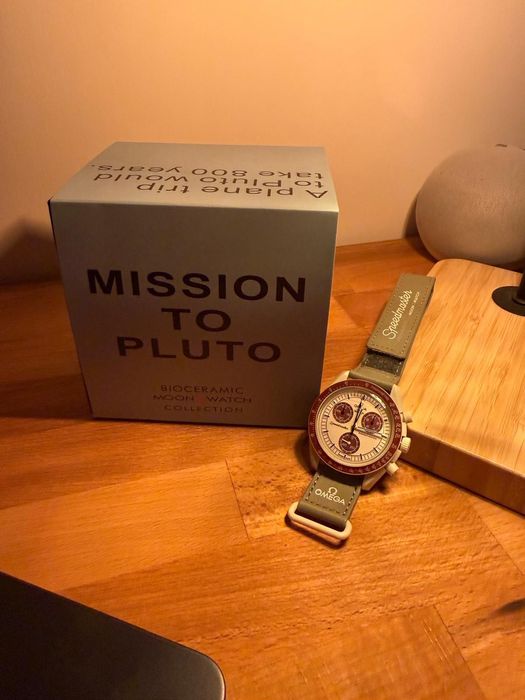 Omega moonswatch mission to pluto