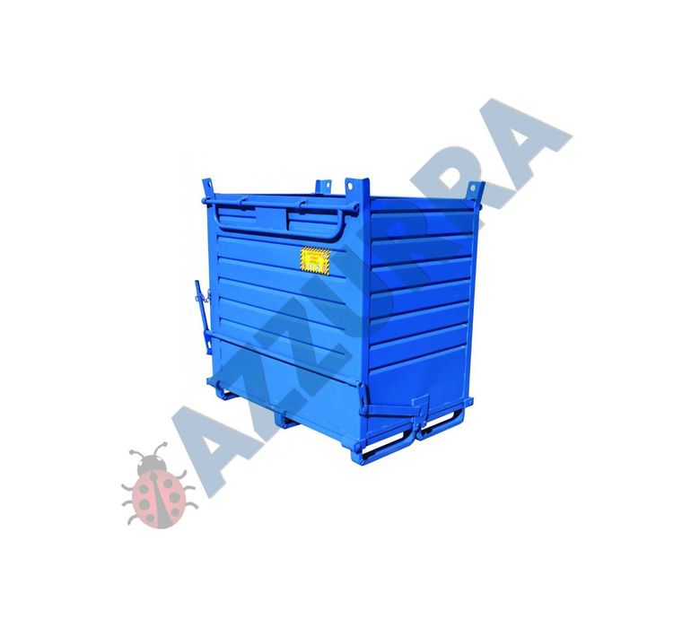CONTAINER metalic fund basculant 2 tone