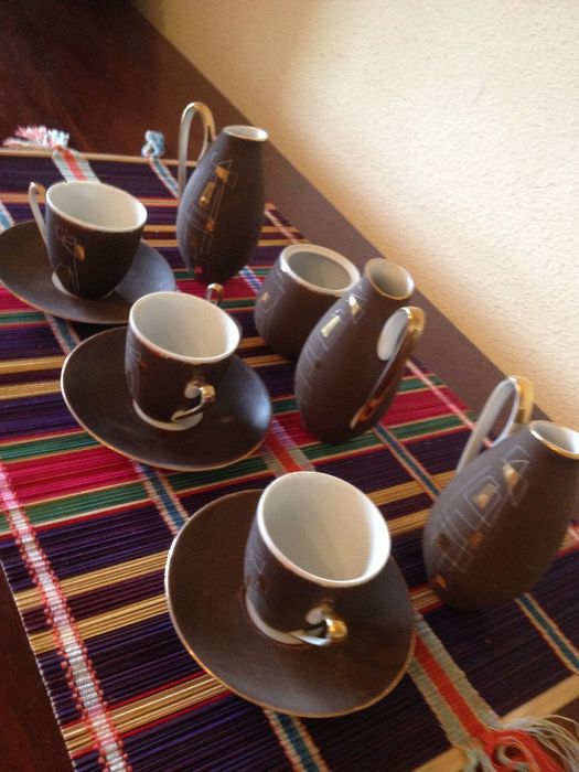 Set cafea pastrat din 1955