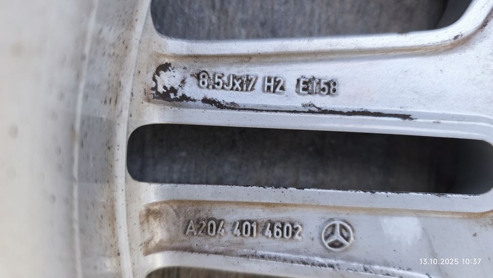 2 бр. джанти за Мерцедес AMG 17"