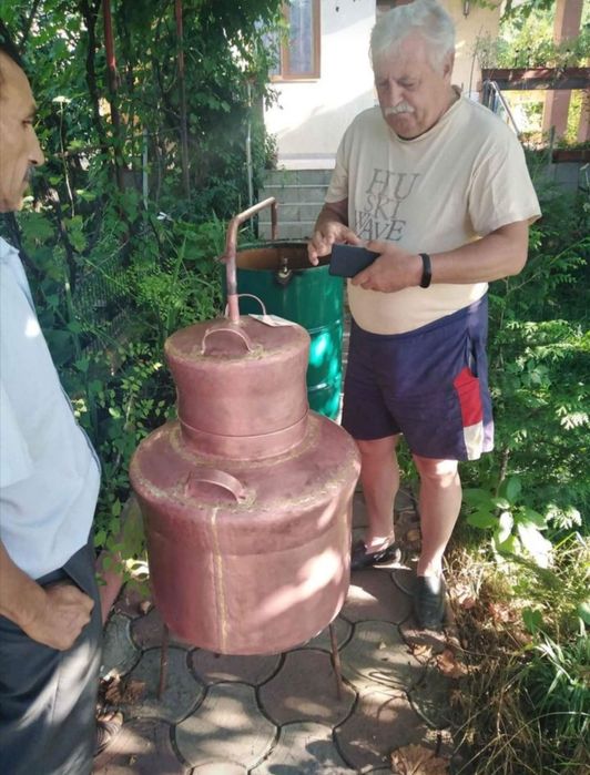 Capacitate 120 litri nou complet din cupru trimit în toată România fun