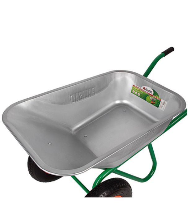 Тачка садово-строительная, 2-х колесная, усиленная, грузоподьем 320кг