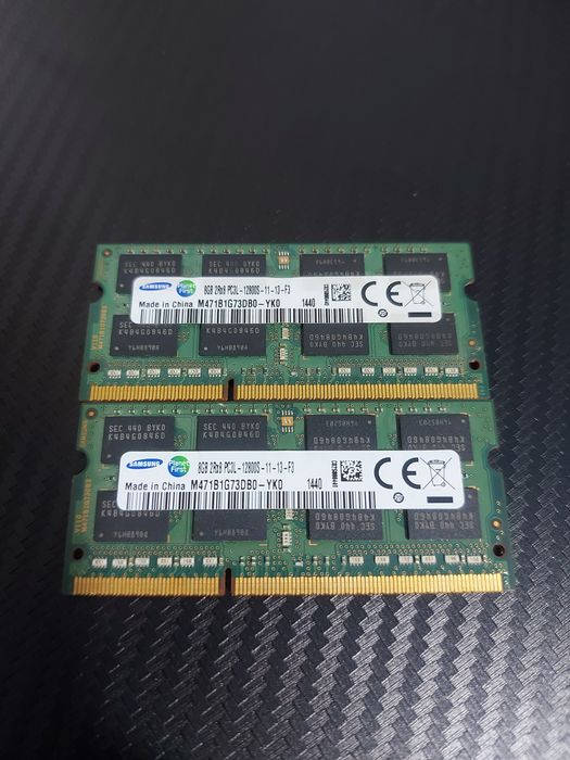 Memorii Samsung 8Gb ddr3 1600mhz sodim